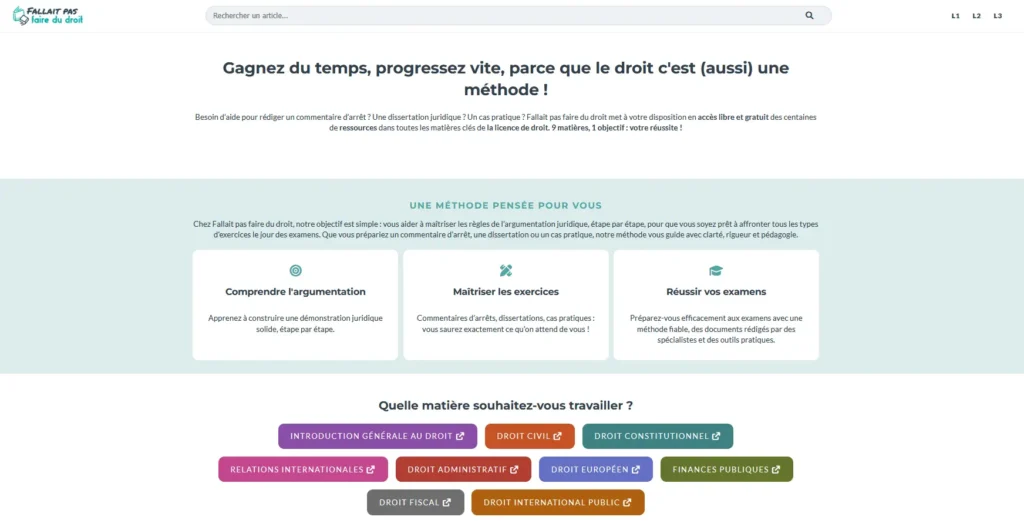 fallaitpasfairedudroit.fr